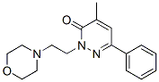 2-(2-Morpholinoethyl)-4-methyl-6-phenylpyridazine-3(2H)-one CAS#: 13300-10-2