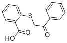 2-[(2-OXO-2-PHENYLETHYL)THIO]BENZOIC ACID CAS#: 25803-71-8