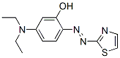 2-[(2-Thiazolyl)azo]-5-(diethylamino)phenol CAS#: 10558-42-6