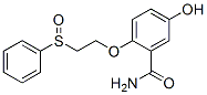 2-[2-(benzenesulfinyl)ethoxy]-5-hydroxy-benzamide CAS#: 28173-81-1