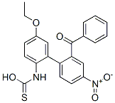 [[2-(2-benzoyl-4-nitro-phenyl)-4-ethoxy-phenyl]amino]methanethioic aci d CAS#: 111093-27-7