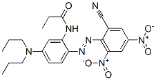2'-(2-cyano-4,6-dinitrophenylazo)-5'-(N,N-dipropylamino)propionanilide CAS#: 106359-94-8