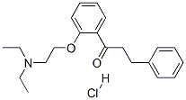 2'-[2-(diethylamino)ethoxy]-3-phenylpropiophenone hydrochloride CAS#: 2192-21-4