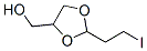 2-(2-iodoethyl)-1,3-dioxolane-4-methanol CAS#: 104-08-5