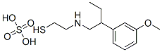 2-[2-(m-Methoxyphenyl)butyl]aminoethanethiol sulfate CAS#: 21224-56-6