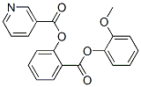 2-[(2-methoxyphenoxy)carbonyl]phenyl nicotinate CAS#: 25923-90-4