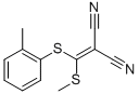 2-[(2-methylphenylthio)(methylthio)methylene]-malononitrile CAS#: 214330-80-0