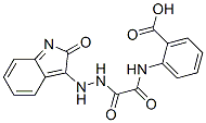 2-[[[(2-oxoindol-3-yl)amino]carbamoylformyl]amino]benzoic acid CAS#: 108097-98-9