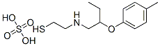 2-[2-(p-Tolyloxy)butyl]aminoethanethiol sulfate CAS#: 19143-03-4