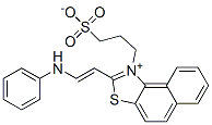 2-[2-(phenylamino)vinyl]-1-(3-sulphonatopropyl)naphtho[1,2-d]thiazolium CAS#: 16470-42-1
