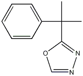 2-(2-phenylpropan-2-yl)-1,3,4-oxadiazole CAS#: 252253-32-0