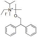 2-(2,2-diphenylethoxy)ethyl-methyl-dipropan-2-yl-azanium iodide CAS#: 102571-22-2