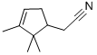 2-(2,2,3-Trimethyl-1-cyclopent-3-enyl)acetonitrile CAS#: 15373-31-6