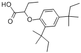 2-(2,4-Di-tert-pentylphenoxy)butryic acid CAS#: 13403-01-5