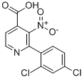2-(2,4-Dichlorophenyl)-3-nitro-4-pyridinecarboxylicacid CAS#: 212139-07-6