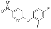 2-(2,4-Difluoro-phenoxy)-5-nitro-pyridine CAS#: 219865-96-0