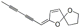 2-(2,4-hexadiynylidene)-1,6-dioxaspiro[4.4]non-3-ene CAS#: 16863-61-9