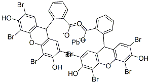 2-(2,4,5,7-tetrabromo-3,6-dihydroxyxanthen-9-yl)benzoic acid, lead salt CAS#: 1326-05-2