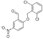 2-[(2,6-DICHLOROBENZYL)OXY]-5-NITROBENZALDEHYDE CAS#: 219539-46-5