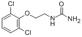 (2-(2,6-Dichlorophenoxy)ethyl)urea CAS#: 102433-14-7