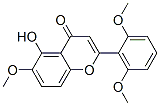 2-(2,6-Dimethoxyphenyl)-5-hydroxy-6-methoxy-4H-1-benzopyran-4-one CAS#: 14813-20-8