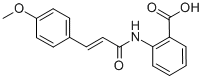 2-{[(2E)-3-(4-METHOXYPHENYL)PROP-2-ENOYL]AMINO}BENZOIC ACID CAS#: 22780-32-1