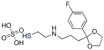 2-[3-[2-(p-Fluorophenyl)-1,3-dioxolan-2-yl]propyl]aminoethanethiol sulfate CAS#: 21220-98-4