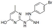 2-[3-(4-Bromophenyl)guanidino]-6-methyl-4-pyrimidinol CAS#: 16018-56-7