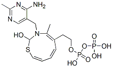 2-[3-[(4-amino-2-methylpyrimidin-5-yl)methyl]-4-methyl-1,3-thiazoniol-5-yl]ethyl dihydrogen diphosphate CAS#: 136-09-4