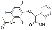 2-[3-(Acetylamino)-2,4,6-triiodophenoxy]-2-(o-tolyl)acetic acid CAS#: 23197-58-2