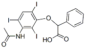 2-[3-(Acetylamino)-2,4,6-triiodophenoxy]-2-phenylacetic acid CAS#: 23189-33-5