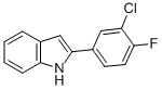 2-(3-CHLORO-4-FLUOROPHENYL)INDOLE CAS#: 1868-88-8