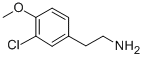 2-(3-CHLORO-4-METHOXY-PHENYL)-ETHYLAMINE CAS#: 18149-08-1