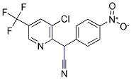 2-[3-CHLORO-5-(TRIFLUOROMETHYL)-2-PYRIDINYL]-2-(4-NITROPHENYL)ACETONITRILE CAS#: 213994-29-7