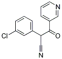 2-(3-CHLOROPHENYL)-2-CYANO-1-(3-PYRIDINYL)-1-ETHANONE CAS#: 114444-10-9