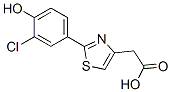 2-(3-Chloro-4-hydroxyphenyl)-4-thiazoleacetic acid CAS#: 20403-74-1