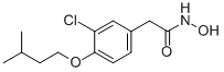 2-[3-Chloro-4-(isopentyloxy)phenyl]acetohydroxamic acid CAS#: 15560-63-1