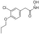 2-(3-Chloro-4-propoxyphenyl)acetohydroxamic acid CAS#: 23142-40-7