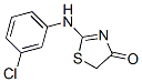 2-[(3-Chlorophenyl)amino]thiazol-4(5H)-one CAS#: 20579-83-3