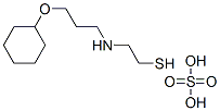 2-[[3-(Cyclohexyloxy)propyl]amino]ethanethiol sulfate CAS#: 21209-22-3