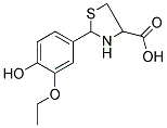 2-(3-ETHOXY-4-HYDROXY-PHENYL)-THIAZOLIDINE-4-CARBOXYLIC ACID CAS#: 100392-00-5
