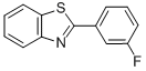 2-(3-FLUOROPHENYL)-1,3-BENZOTHIAZOLE CAS#: 1629-07-8