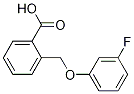 2-[(3-Fluorophenoxy)methyl]benzoic acid CAS#: 114312-47-9