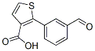 2-(3-Formylphenyl)thiophene-3-carboxylic acid CAS#: 222180-25-8