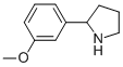 2-(3-METHOXYPHENYL)PYRROLIDINE CAS#: 103861-77-4