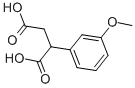 2-(3-METHOXYPHENYL)SUCCINIC ACID CAS#: 15378-02-6