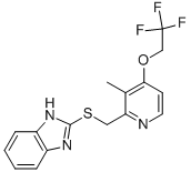 2-[3-Methyl-4-(2,2,2-trifluoroethoxy)-2-pyridinyl]methylthio-1H-benzimidazole CAS#: 103577-40-8