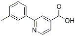 2-(3-Methylphenyl)isonicotinic acid CAS#: 100004-94-2