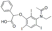 2-[3-(N-Ethylacetylamino)-2,4,6-triiodophenoxy]-2-phenylacetic acid CAS#: 23189-32-4