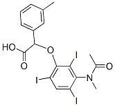 2-[3-(N-Methylacetylamino)-2,4,6-triiodophenoxy]-2-(m-tolyl)acetic acid CAS#: 23189-47-1
